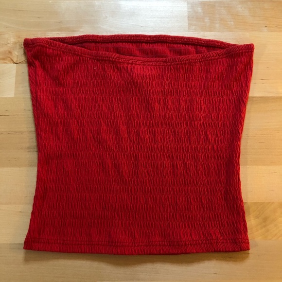 3 for $10, Red tube top, size small - Picture 3 of 5